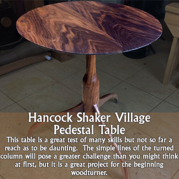 Hancock Shaker Table
