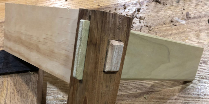 through tenon and bridle joint