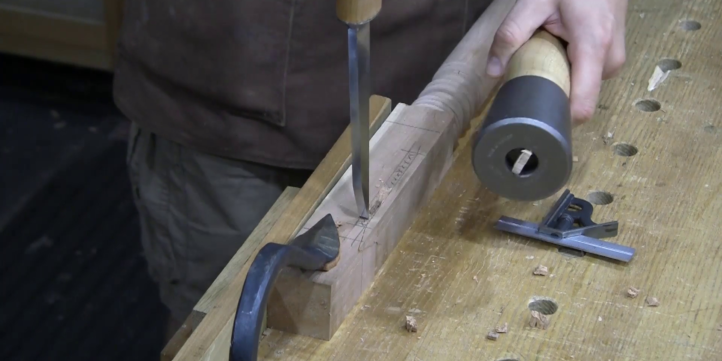 Chopping Mortise Efficiently