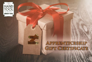 Apprenticeship Gift Certificate